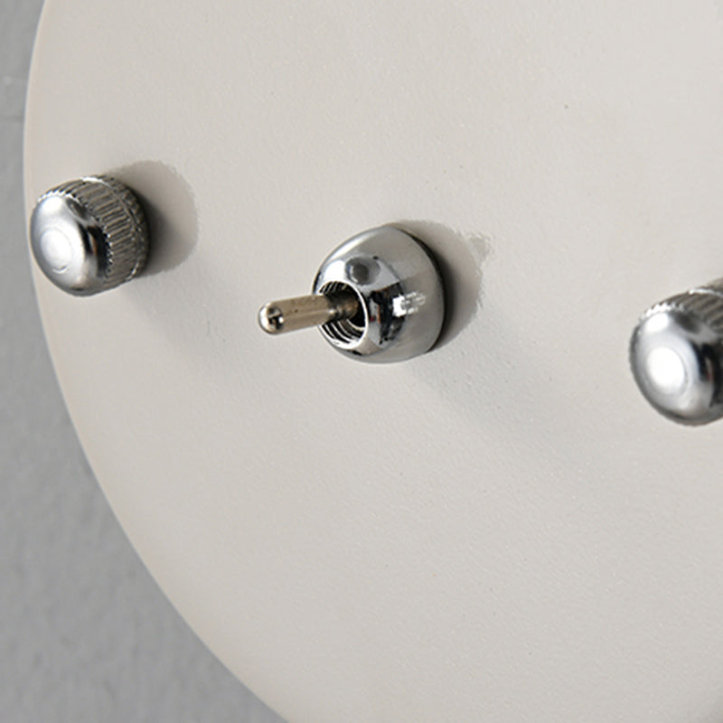 Dome Metal Wall Sconce Simple Macaron Style 1 Light Indoor Wall Mount Light Fixture