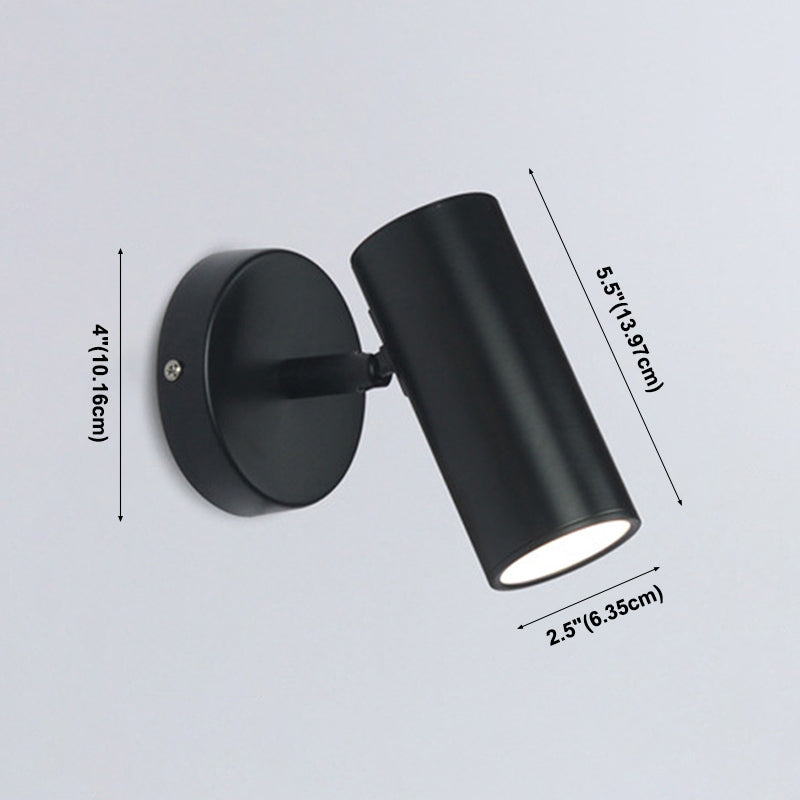 Luce di applique a parete di semplicità moderna con una chiara tonalità acrilica per camera da letto