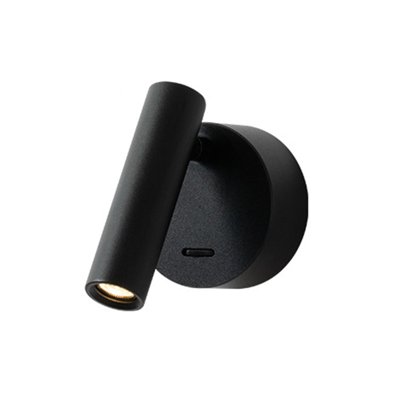 Armed Wall Sconce Light Modern Metal Wall Light with Acrylic Shade for Bedroom