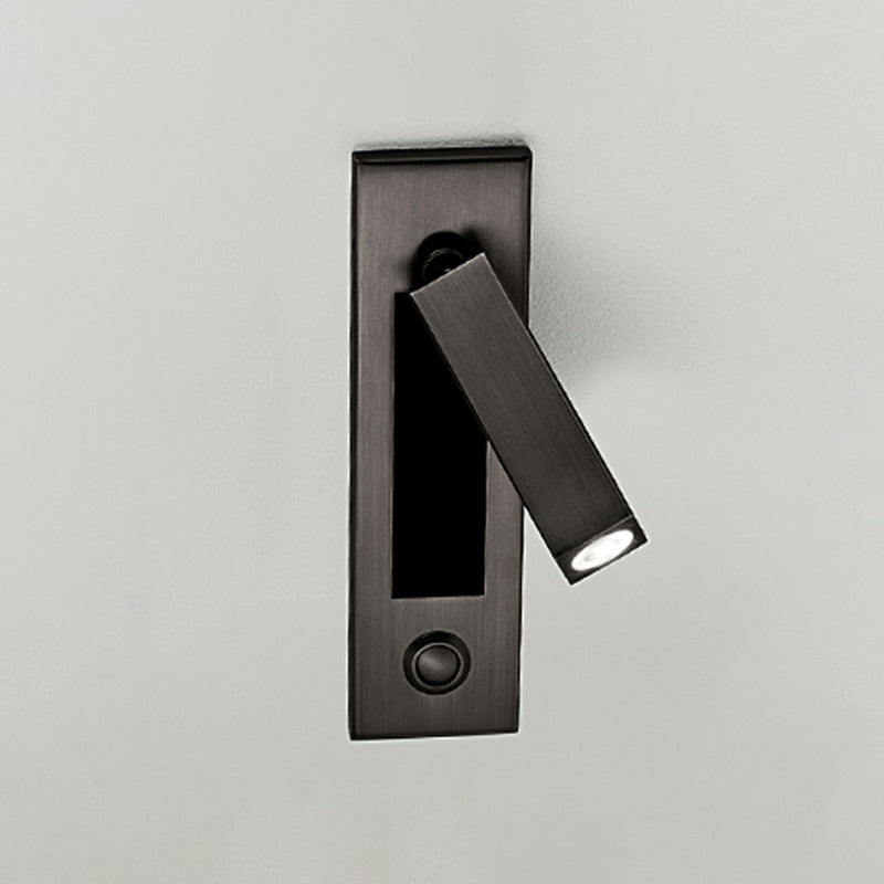 Semplicità contemporanea luce regolabile a parete luce con ombra acrilica per camera da letto