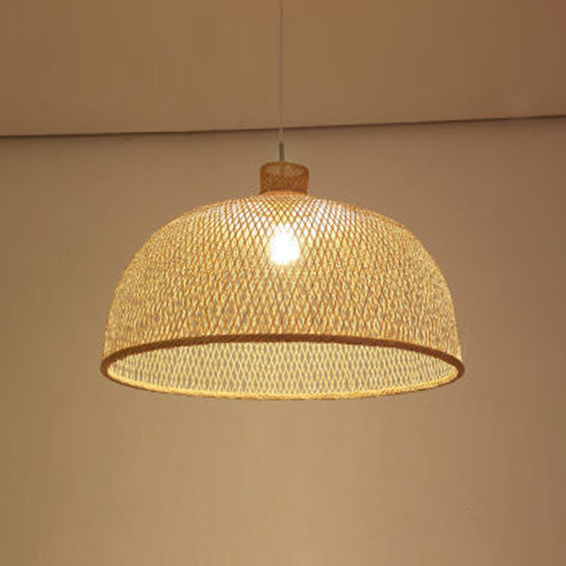 Chinesische Anhänger Beleuchtungskörper Rattan Hanges Licht mit hängenden Kabel für das Restaurant