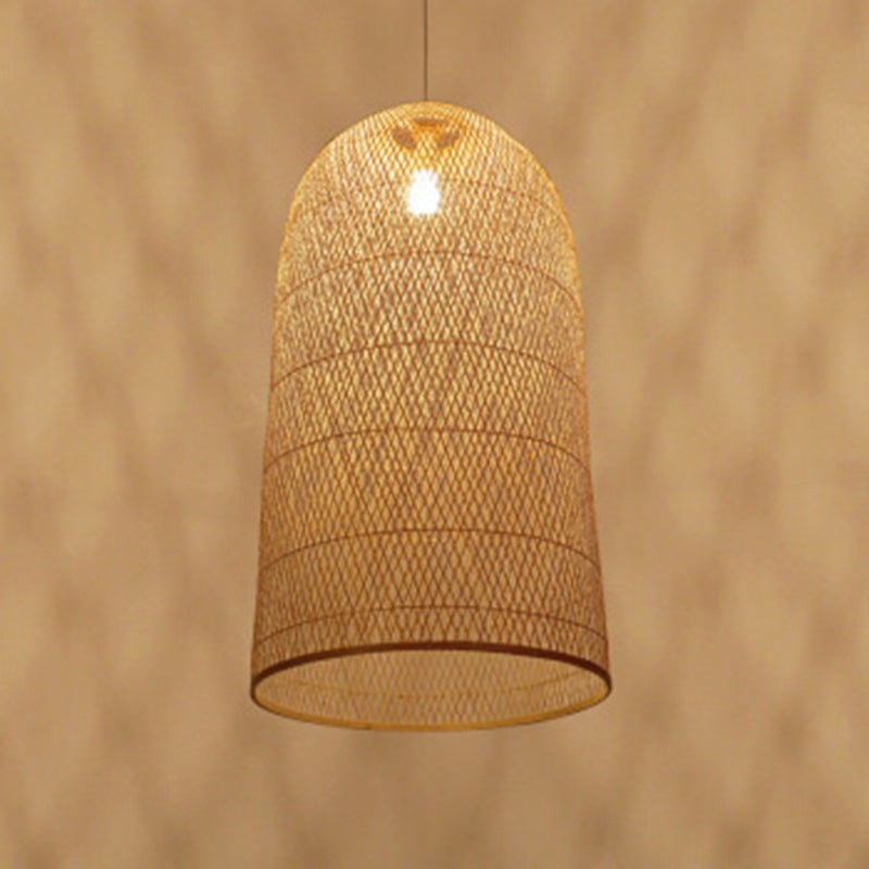 Chinesische Anhänger Beleuchtungskörper Rattan Hanges Licht mit hängenden Kabel für das Restaurant