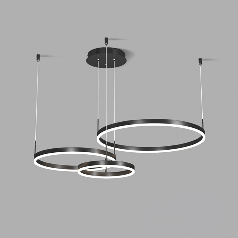 Luz de lujo Luz de lámpara LED de estilo moderno simple para el comedor