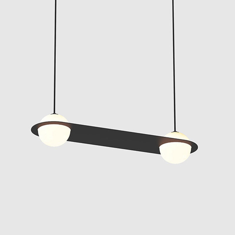 Globe Pendant Light Modern Kitchen Island Lighting Glass Island Light Fixture