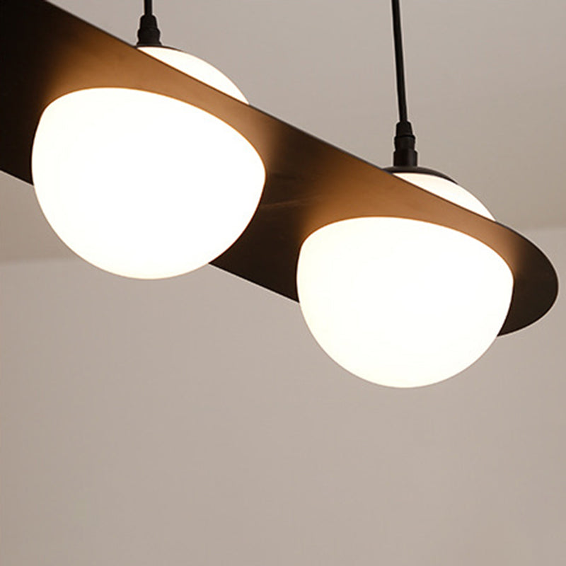 Globe Pendant Light Modern Kitchen Island Lighting Glass Island Light Fixture