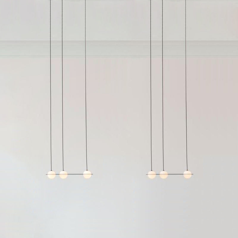 Globe Pendant Light Modern Kitchen Island Lighting Glass Island Light Fixture