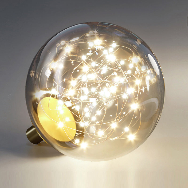 Geometric Island Lighting Modern Pendant Light Glass 4 Light Island Light Fixture in Black
