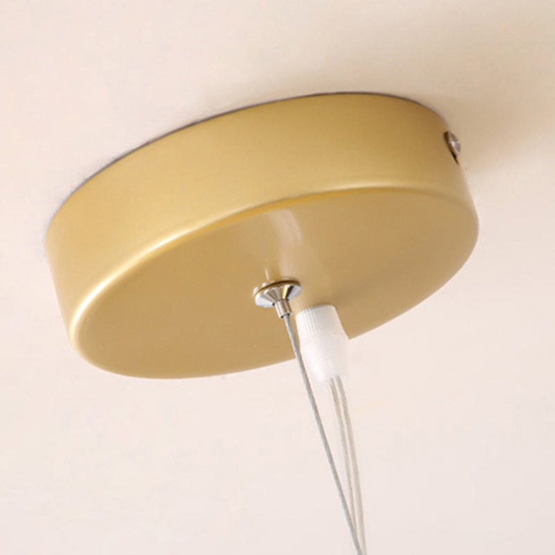 Modern Creative Firefly Hanging Lamp Wrought Iron Indoor Pendant Light with Acrylic Shade