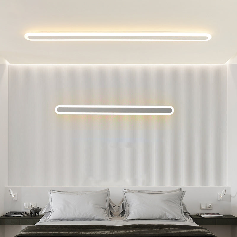 Luces de pared de sombra lineal de metal Modern Simple Simple 1 Head Wall Mount Adcesión
