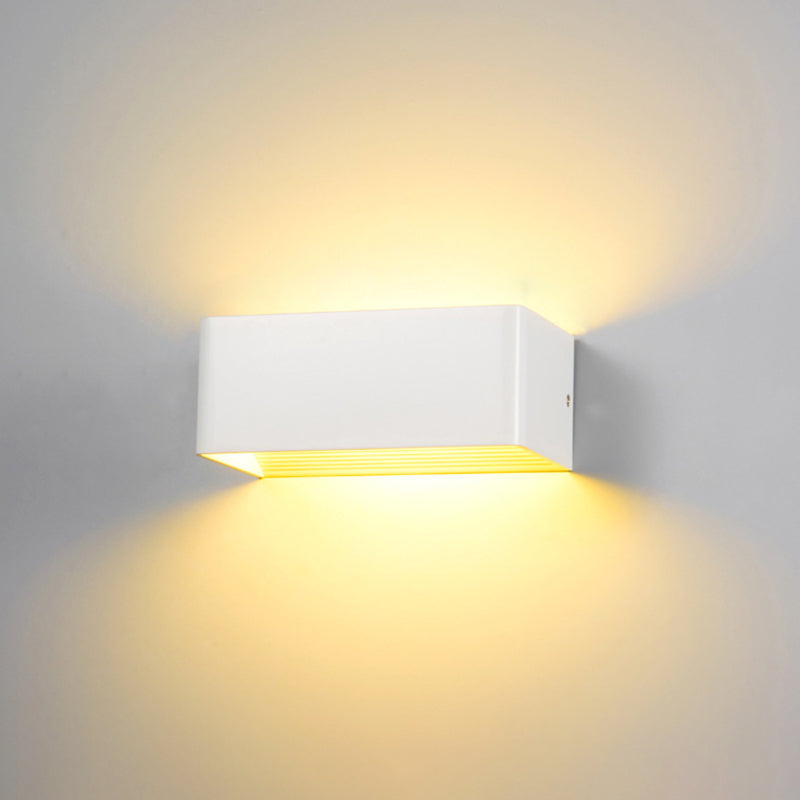 Geometric Shade Wall Lighting Modern Simple Metal Style 1 Light Wall Light