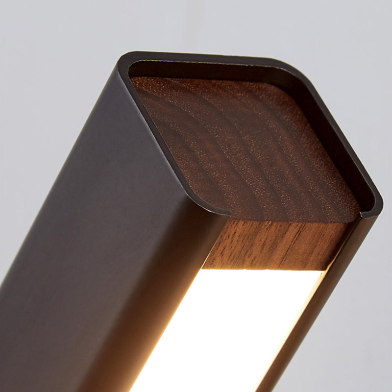 Moderno de moda simple estilo geométrico mate de pared de metal 1 apliques de luz