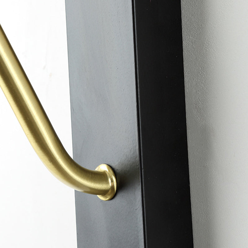 Moderna lampada a parete conica a parete singola creativa a parete singola per camera da letto