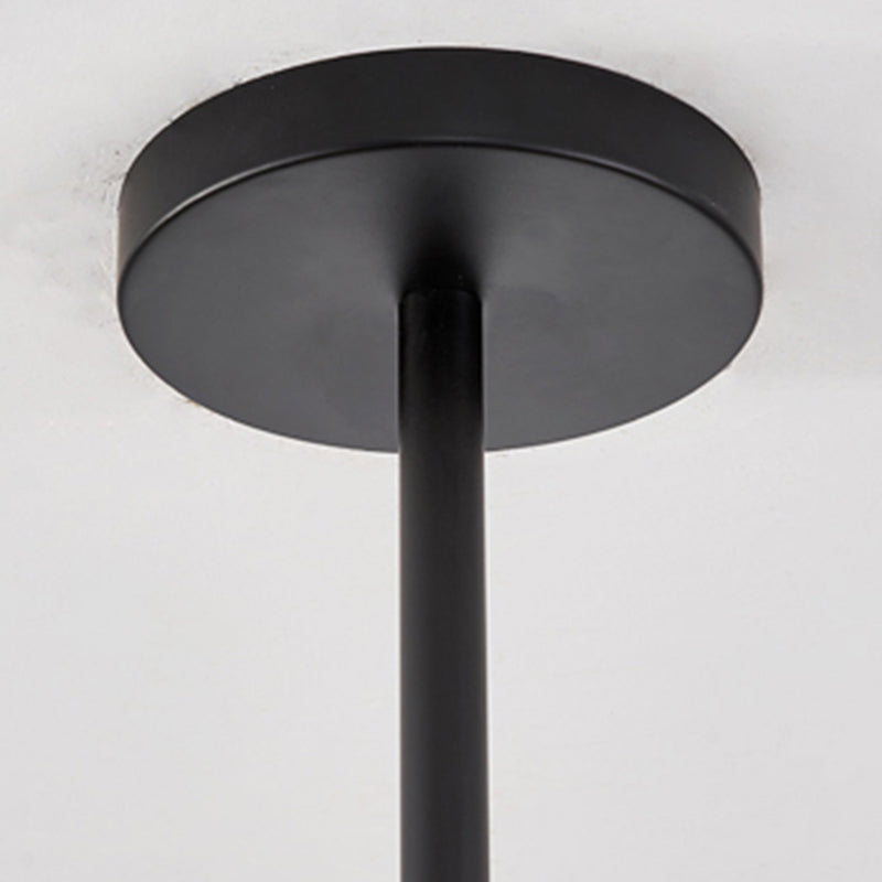 Modern Chandelier Lights Globe-Shaped Pendant Lights Glass Pendant Chandelier for Dining Room