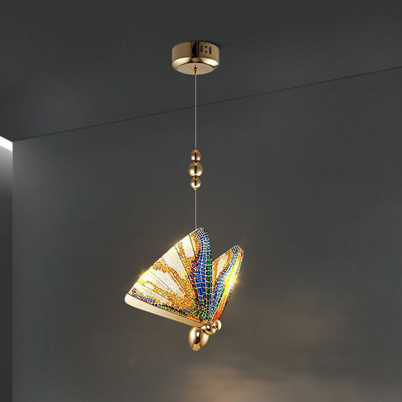 Luxurious Butterfly Style Hanging Ceiling Light, Acrylic Integrated LED Light Pendant Lighting