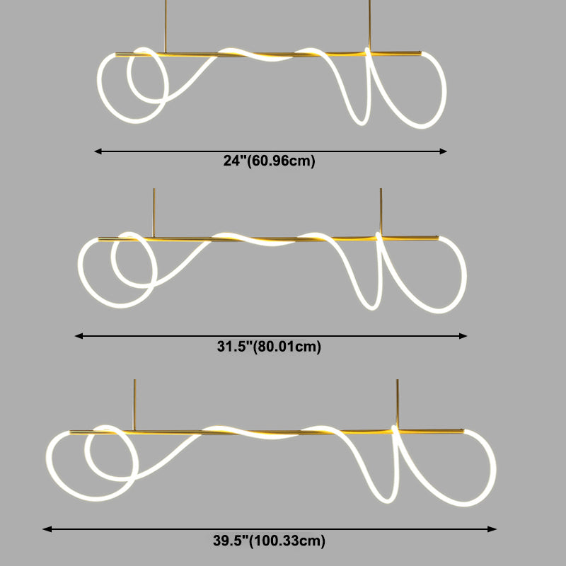Lampada del lampadario a sospensione moderno moderno moderno moderno per sala da pranzo
