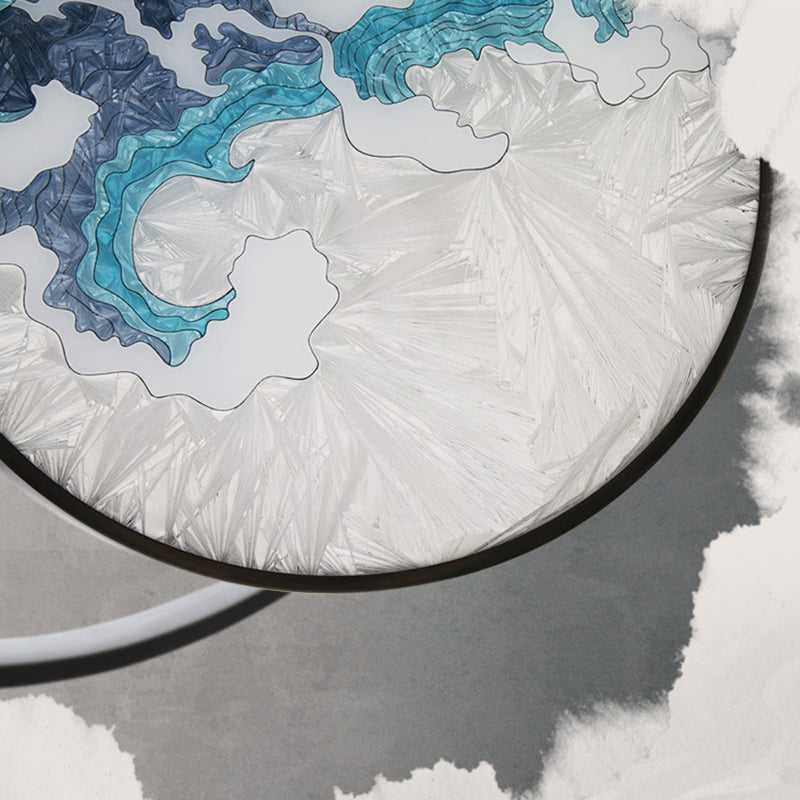 Luz moderna de lujo de lujo nórdico LED Candelier Light para sala de estar comedor