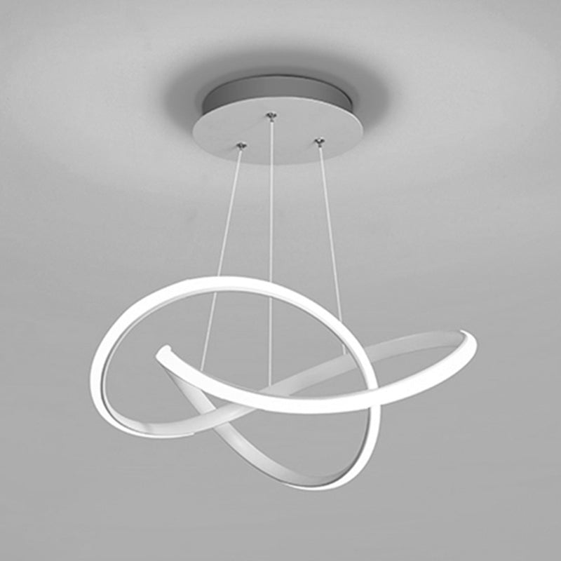 Simple Modern Characteristic Style LED Hanging Chandelier Light for Dining Room Living Room