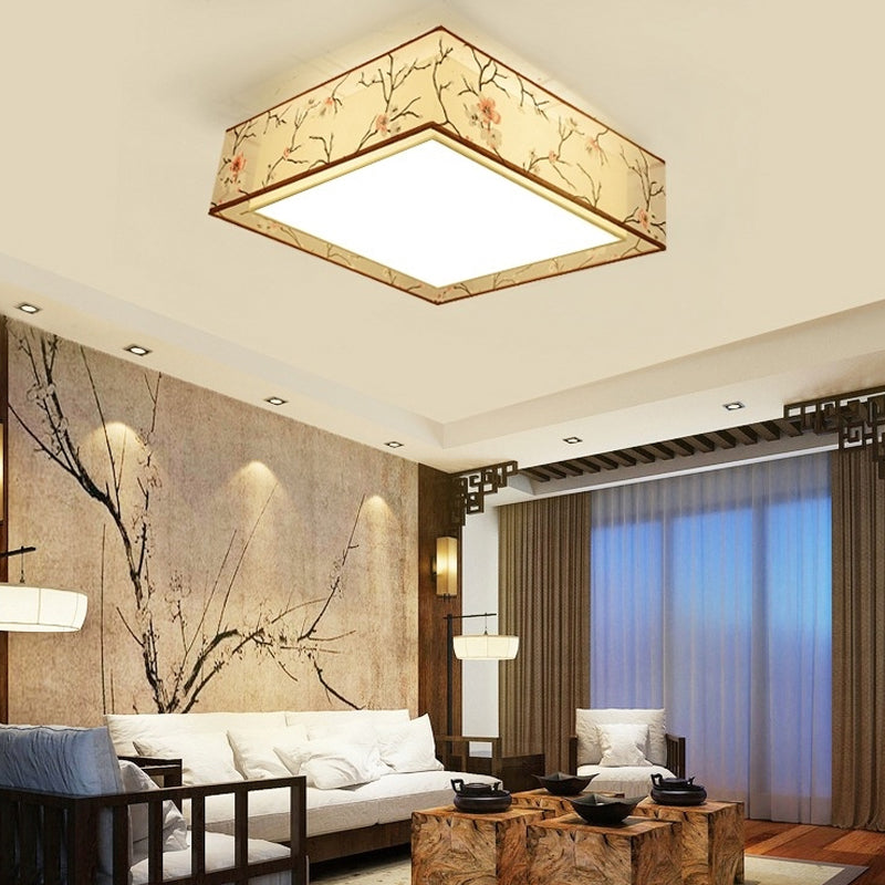 4 taille optionnel encastré plafonnier encastré moyen tissu encastré luminaire