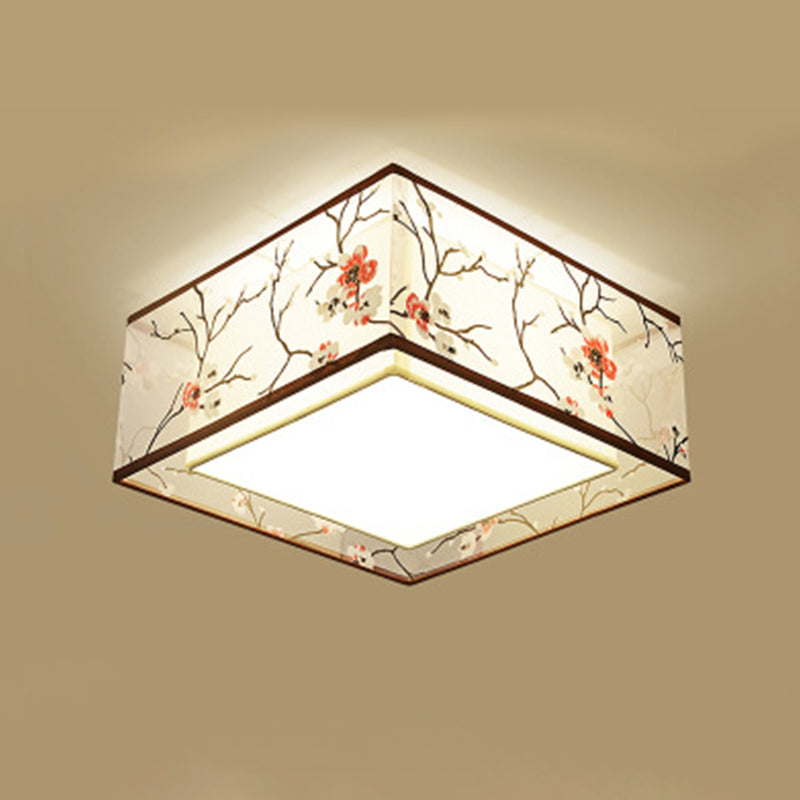 4 taille optionnel encastré plafonnier encastré moyen tissu encastré luminaire