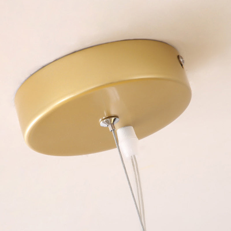 Lampada sospesa in metallo moderno Fireflies Style Lampada in oro per salotto