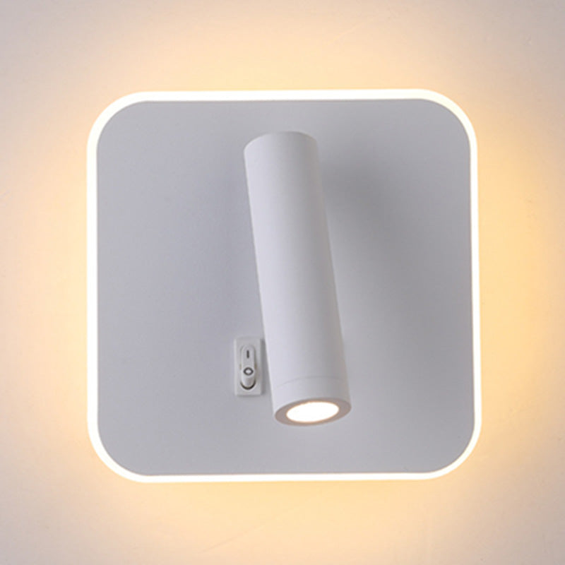 Wall Sconce Light 2 Lights Creative Modern Metal Wall Light for Bedroom