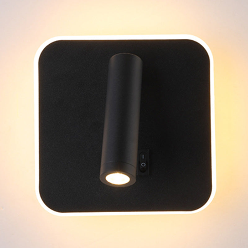 Wall Sconce Light 2 Lights Creative Modern Metal Wall Light for Bedroom