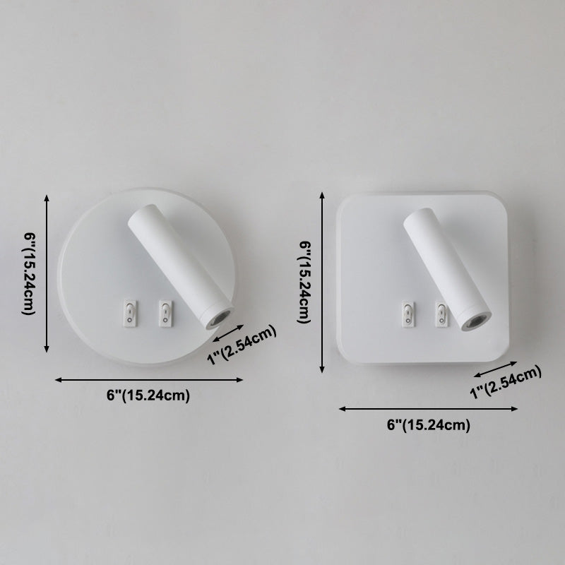 Wall Sconce Light 2 Lights Creative Modern Metal Wall Light for Bedroom