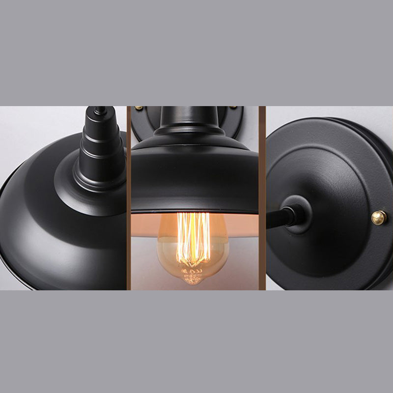 Wandleuchte Leuchte Industriestil Metallstallwandmontage Leuchte