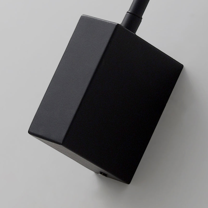 Postmodern 1 Bulb Wall Lamp Flexible Arm Curved Reading Light with Metal Shade