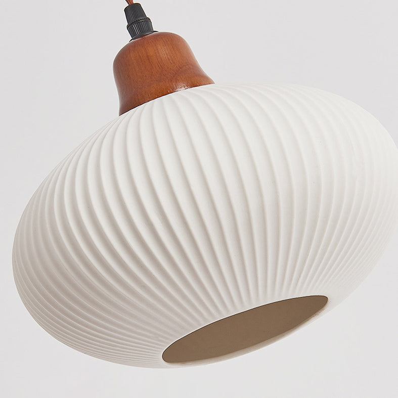 Modern Hanging Light Fixture Restaurant Suspension Lamp with Ceramic Shade