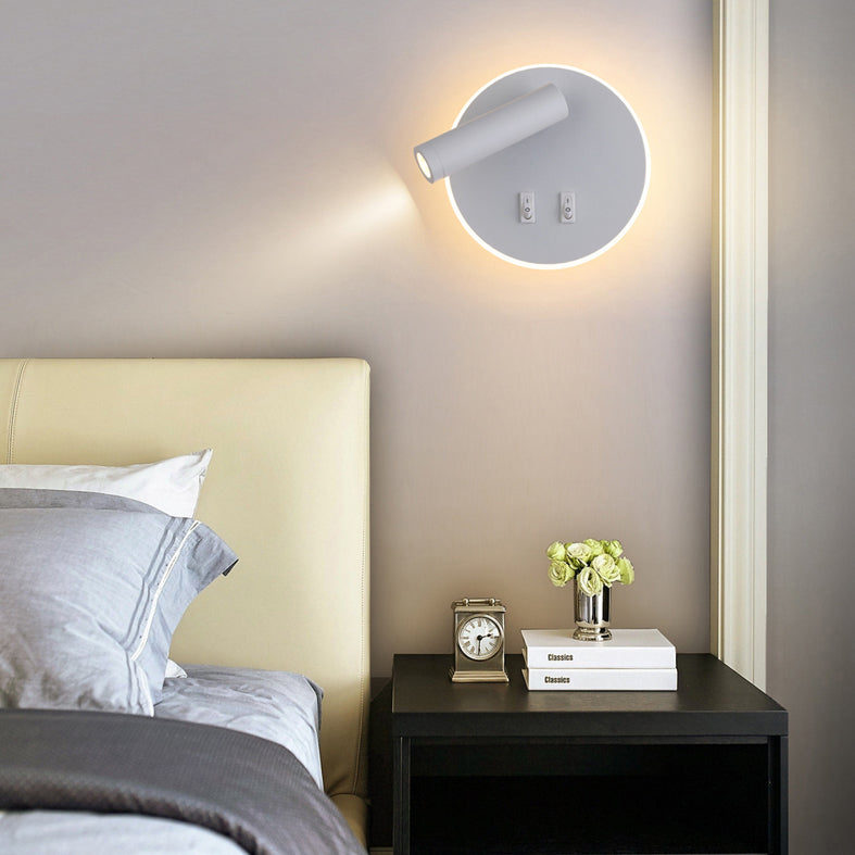 Wall Sconce Light 2 Lights Creative Modern Metal Wall Light for Bedroom