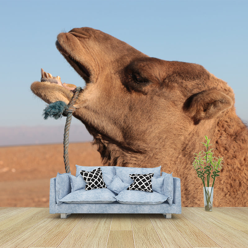 Camel Mural Wallpaper for Home Decor Living Room Bedroom, Made to Measure