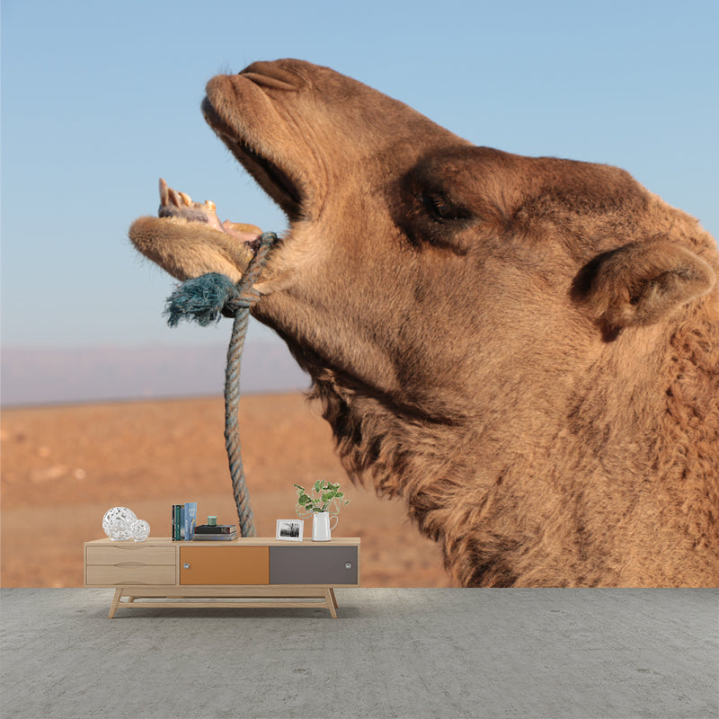 Camel Mural Wallpaper for Home Decor Living Room Bedroom, Made to Measure