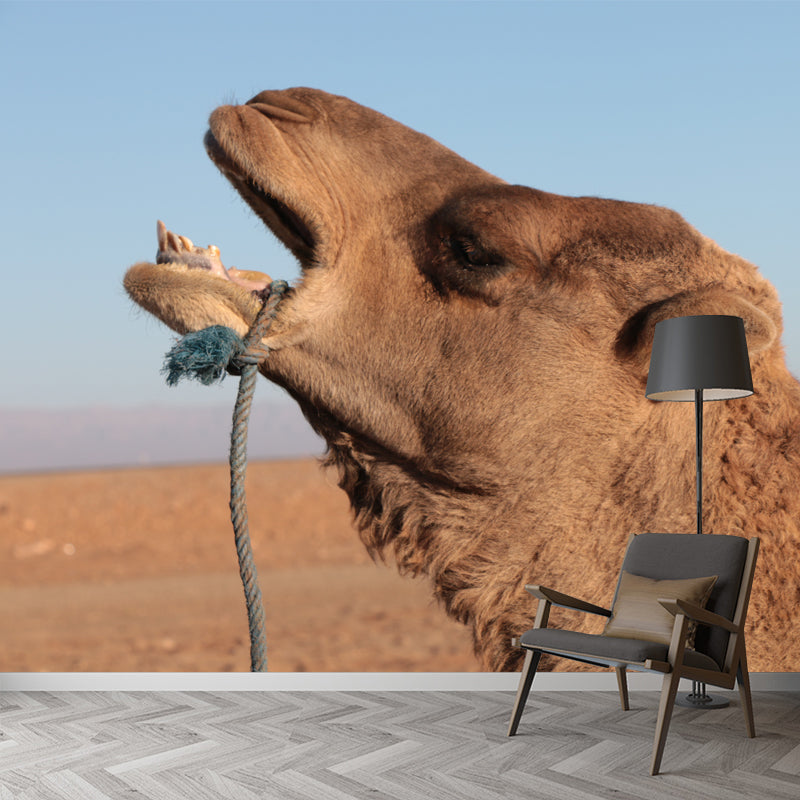 Camel Mural Wallpaper for Home Decor Living Room Bedroom, Made to Measure