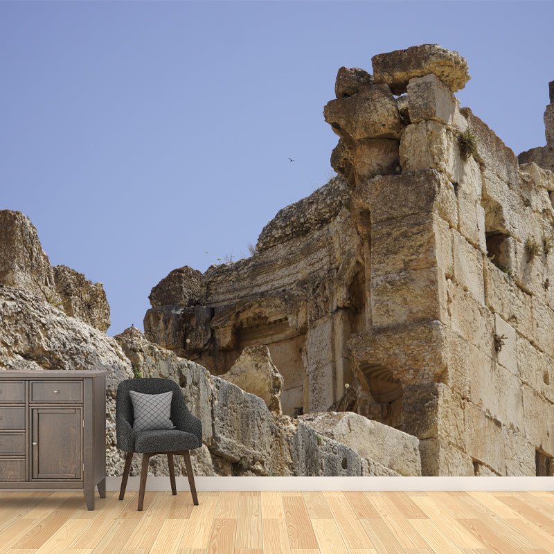 Architecture Mural for Living Room Bedroom Water Resistant, Customized Size