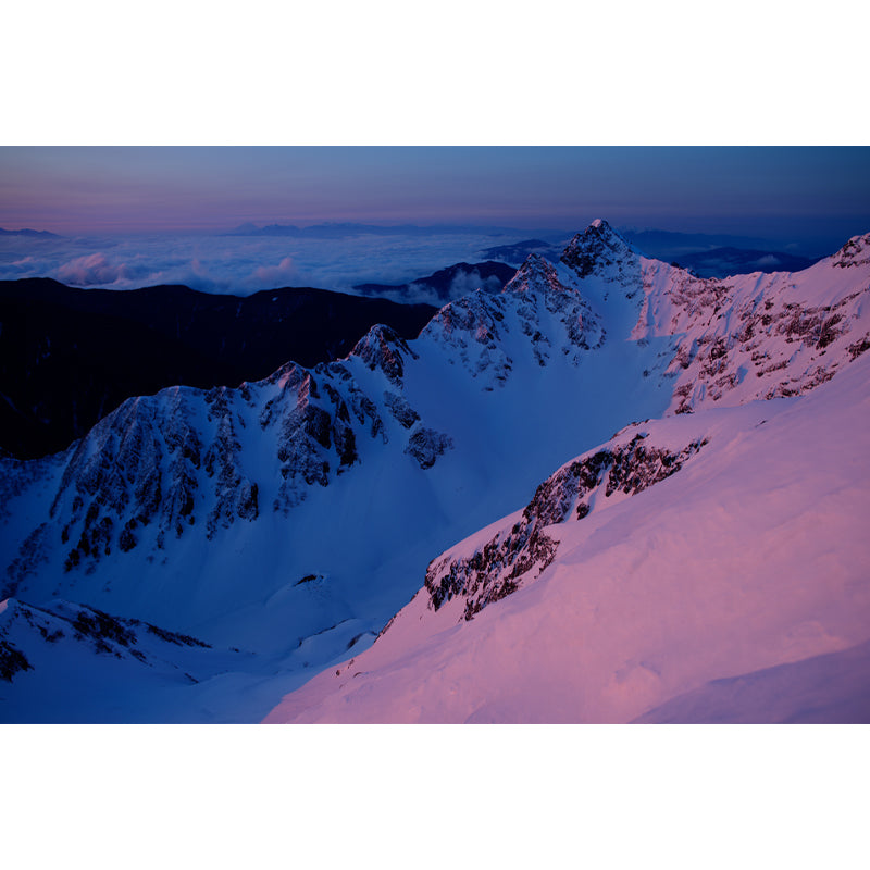 High Mountain Wall Covering for Living Room Waterproofing Mural, Customized Size