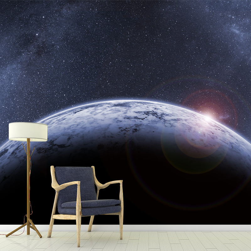 Full Size Outer Space Wall Mural Dreamy Sleeping Room Wall Decor, Customized Size