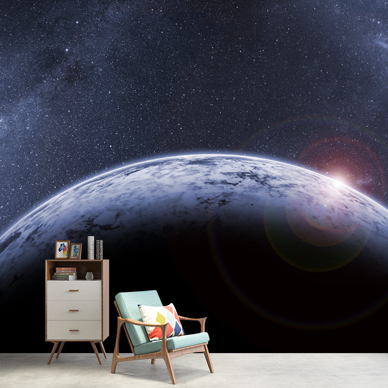Full Size Outer Space Wall Mural Dreamy Sleeping Room Wall Decor, Customized Size