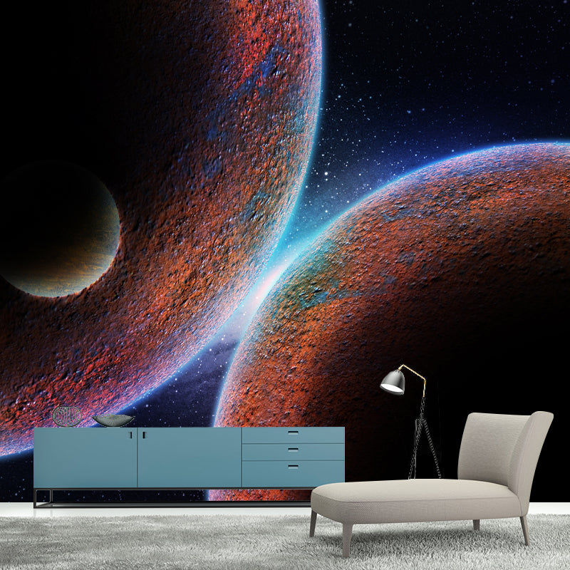 Full Size Outer Space Wall Mural Dreamy Sleeping Room Wall Decor, Customized Size