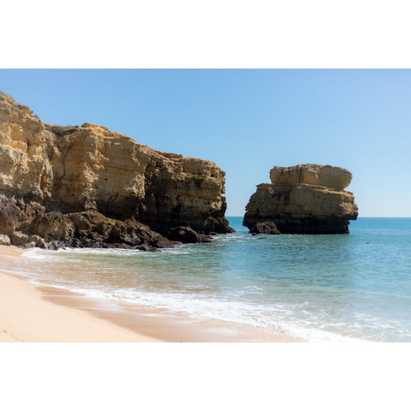 Tropical Beach Mural Decal Modern Wall Decor for Living Room, Moisture Resistant