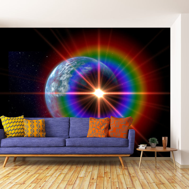 Far Away Mysterious Outer Space Wall Art for Home Decor, Moisture Resistant