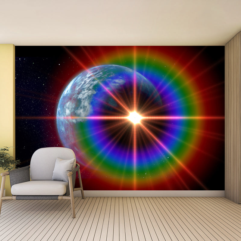 Far Away Mysterious Outer Space Wall Art for Home Decor, Moisture Resistant