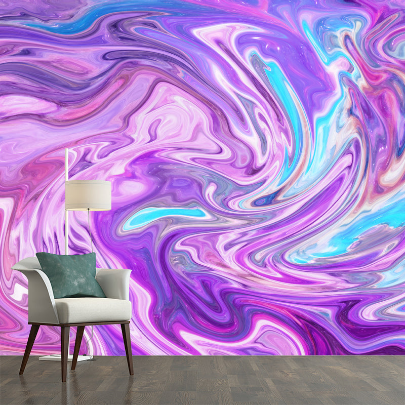 Abstract Mural Wallpaper Customized Wall Decor for Living Room, Stain Resistant