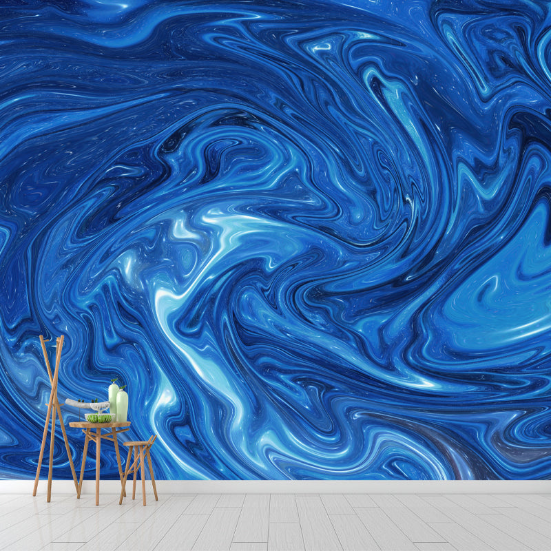 Abstract Mural Wallpaper Customized Wall Decor for Living Room, Stain Resistant