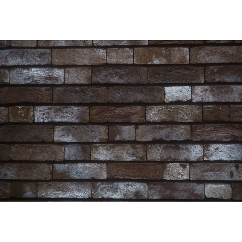 Dark Brick Background Removable Wall Mural for Sitting Room, Moisture Resistant