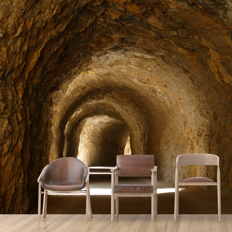 Contemporary Stain Resistant Wall Decor Spatial Extension Mural for Living Room