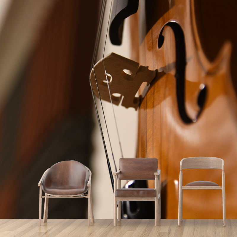 Water Resistant Musical Instrument Wall Decor for Study Room, Optional Size