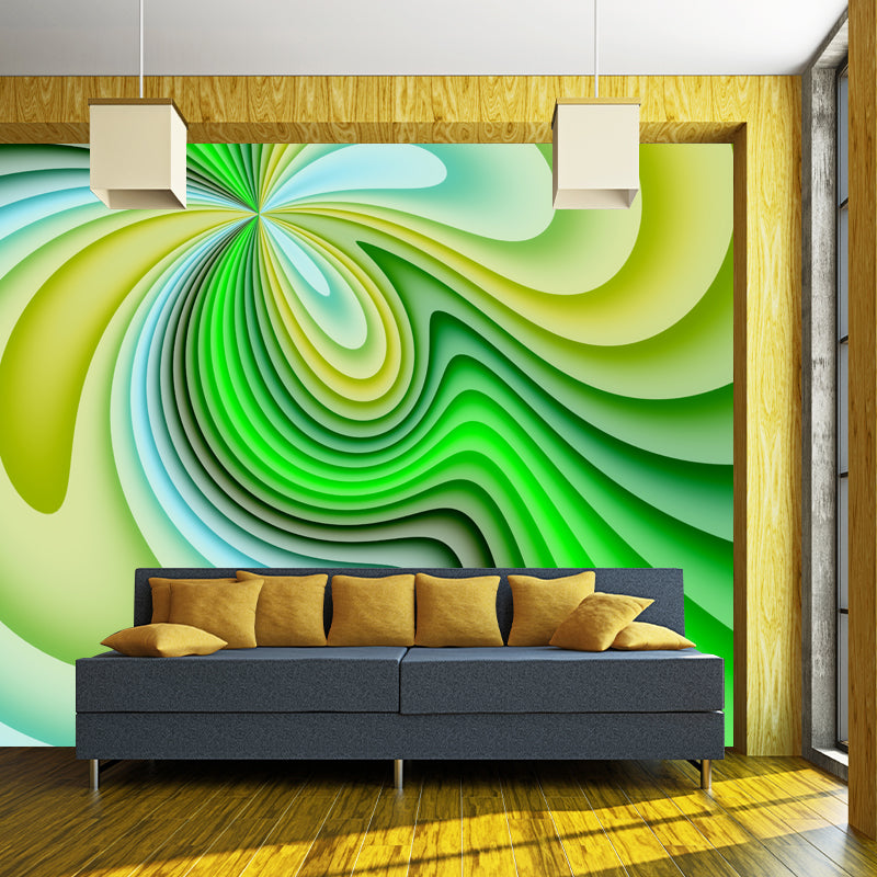 Customized Stain Resistant Abstract Mural Wallpaper for Living Room Bedroom