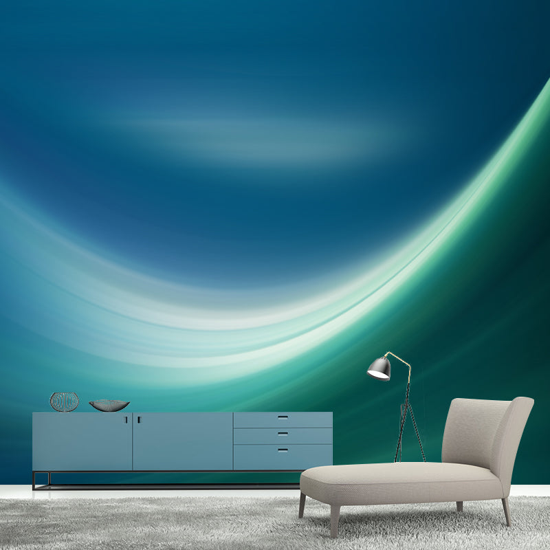 Water Resistant Abstract Mural Wallpaper for Living Room, Made to Measure
