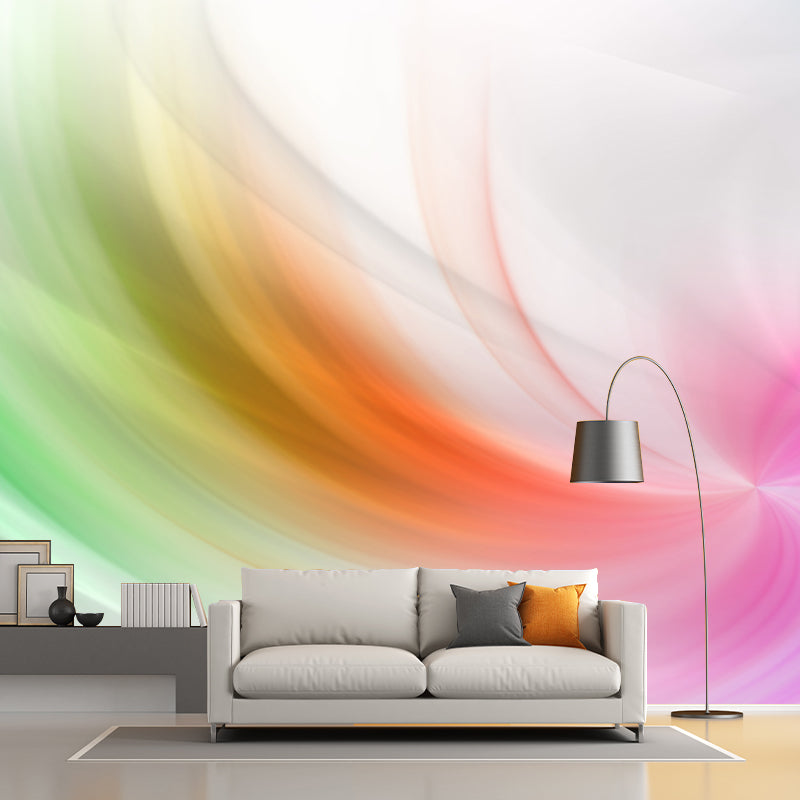 Water Resistant Abstract Mural Wallpaper for Living Room, Made to Measure